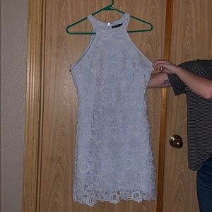 Light blue lace cocktail store